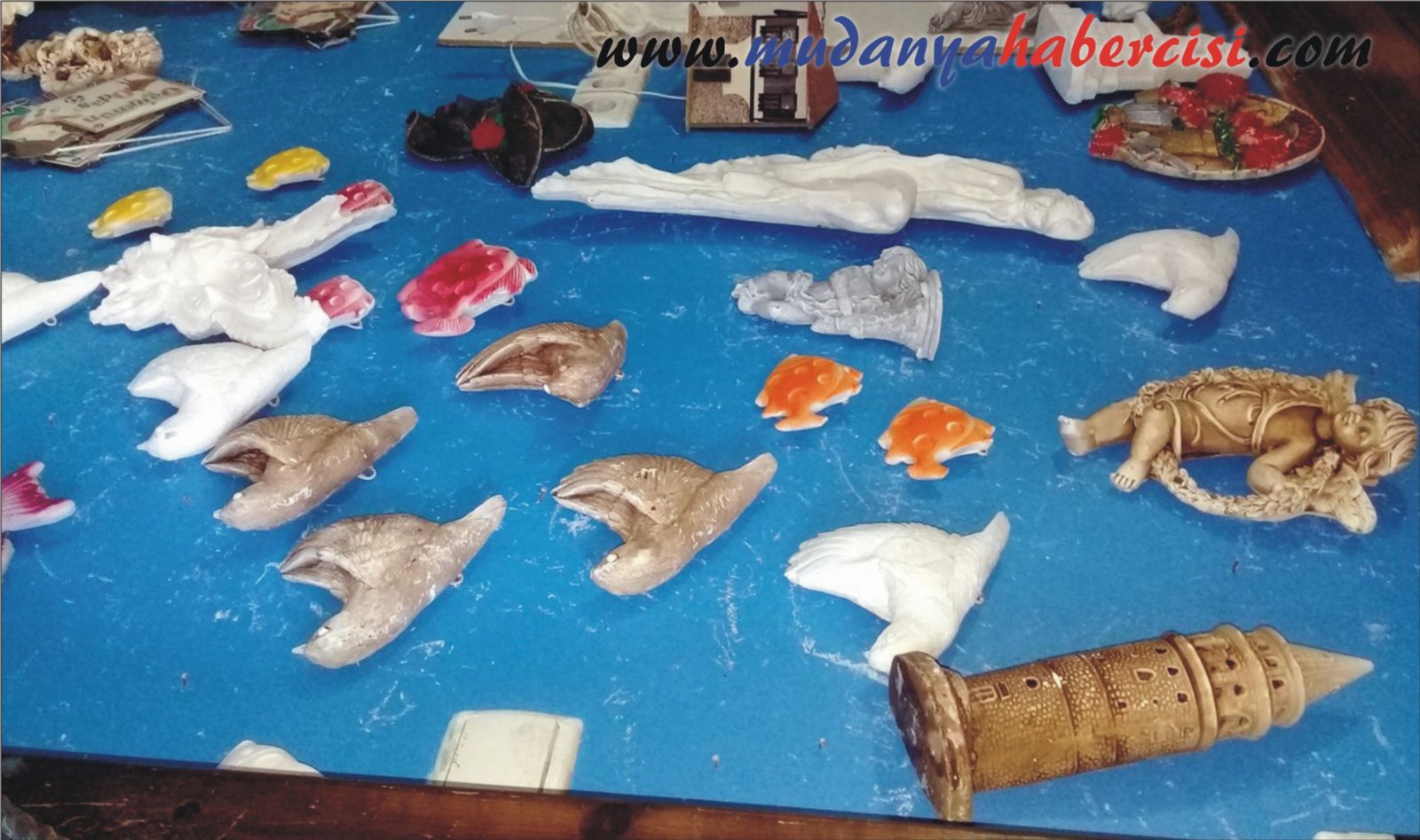 25 YILLIK KALEC HEYKEL VE BOYAMA SANATINA EL ATTI